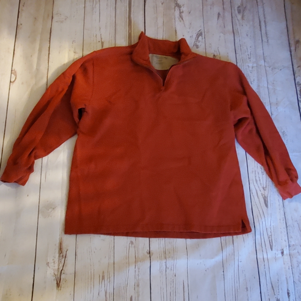 Faded Glory long sleeved henley orange size XL